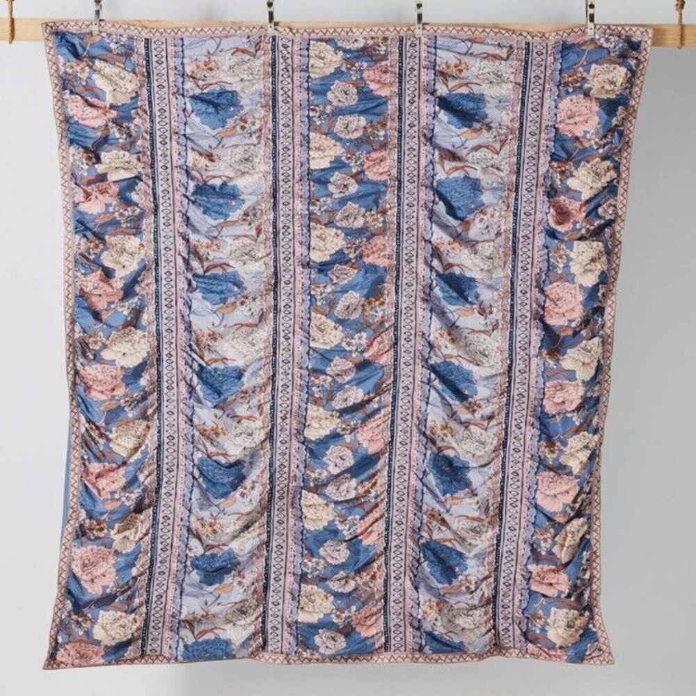 Anthropologie Majorelle Duvet Cover